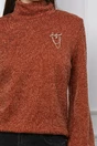 Maleta Dy Fashion caramizie cu accesoriu