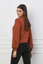 Maleta Dy Fashion caramizie cu accesoriu