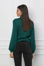 Maleta Dy Fashion verde petrol cu accesoriu