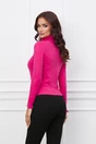 Maleta Gina fucsia cu guler intors