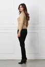 Maleta Madalina crem din tricot