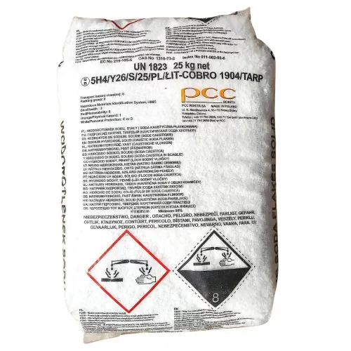 Soda Caustica Fulgi - Palet (1 tona)