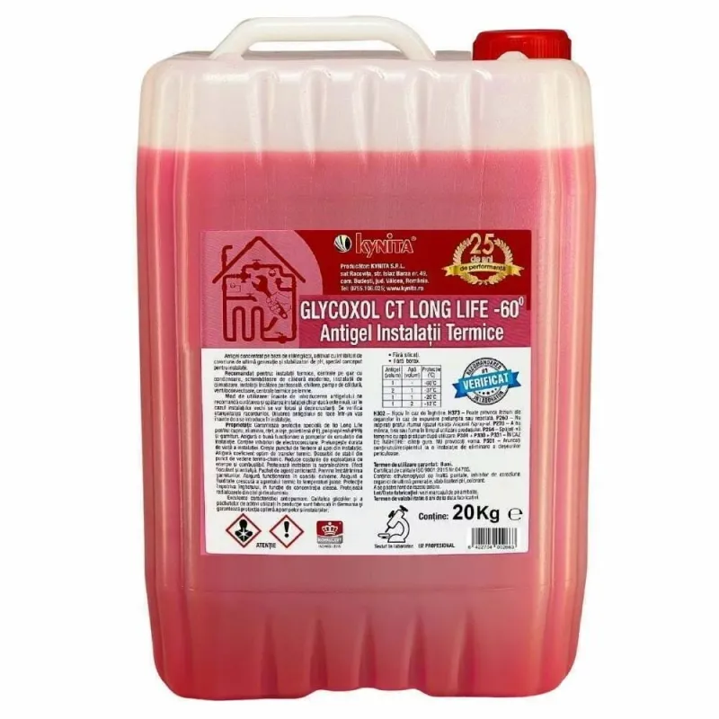 Antigel Instalatii Glycoxol CT Long Life -60°C 20KG