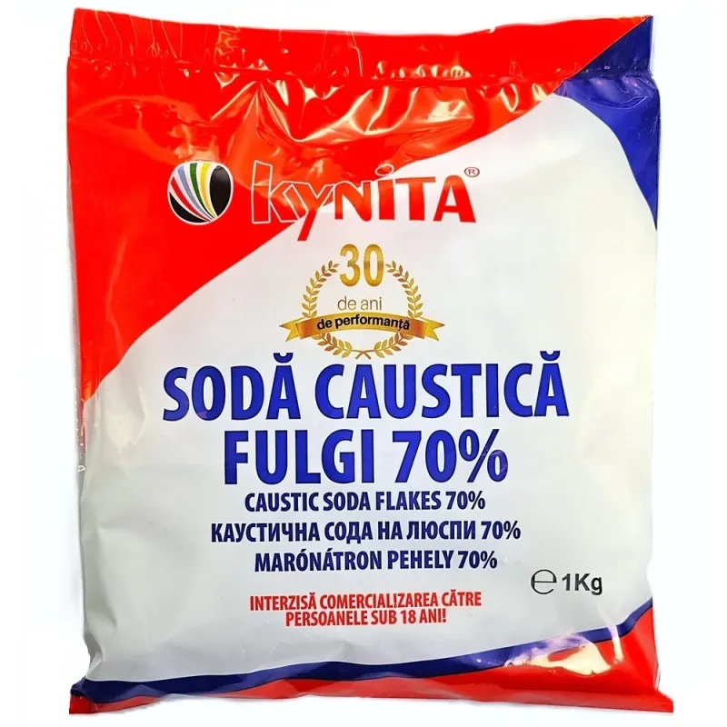Soda Caustica fulgi calitatea 2-a 1kg