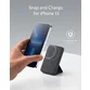 Baterie externa magnetica wireless Anker 622 MagGo, 5000 mAh, USB-C, suport pliabil, pentru seria iPhone 12/13 - 8