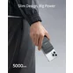 Baterie externa magnetica wireless Anker 622 MagGo, 5000 mAh, USB-C, suport pliabil, pentru seria iPhone 12/13 - 10