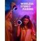 Boxa portabila wireless bluetooth Anker Soundcore Flare+ 25W 360° cu lumini LED, Negru - 6