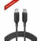 Cablu Anker PowerLine III, USB-C USB-C, 1.8m, Negru - 2