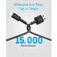 Cablu Anker PowerLine Select+ Lightning USB Apple official MFi 0.91m negru - 5