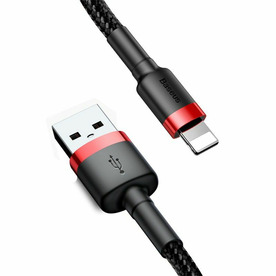 Cablu Baseus Cafule, Lightning - USB, 1 metru, 2.4A