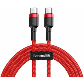 Cablu de date Baseus Cafule PD 2.0 60W, USB-C la USB-C, 1 metru, 20V, 3A