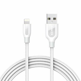 Cablu Lightning Anker Premium PowerLine+ 1.8 Metri alb