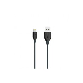 Cablu Lightning USB 0,9 metri Anker PowerLIne Apple official MFi gri
