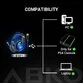 Casti gaming Abkoncore B581 Virtual 7.1, Noise Cancelling, microfon, vibratii, RGB, USB, Negru - 7