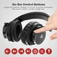 Casti On-Ear audio wireless bluetooth active noise cancelling TaoTronics TT-BH21, Foldable, cVc 6.0, Negru - 10