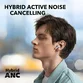 Casti Wireless Anker Soundcore Life Note 3i, Active Noise Cancelling, Alb - 7