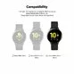 Curea din cauciuc Ringke Smart Watch Band pentru Samsung Galaxy Watch Active 2 44mm Negru - 5