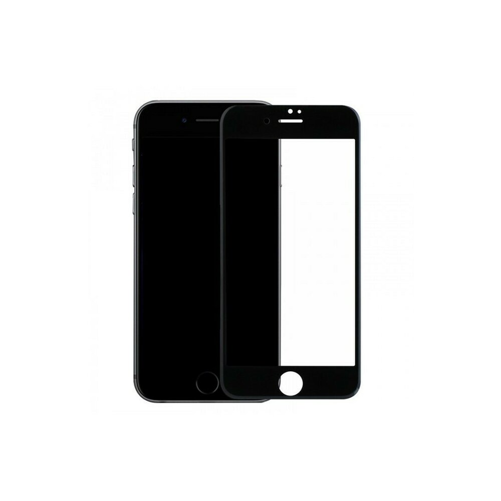Folie sticla securizata premium full body 3D iPhone 7 Plus tempered glass 9H 0,23 mm Benks NEGRU