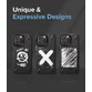 Husa iPhone 13 Pro Max Ringke Onyx Design Paint Negru - 4