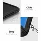 Husa Samsung Galaxy A70 Ringke FUSION X Transparent/Negru - 2