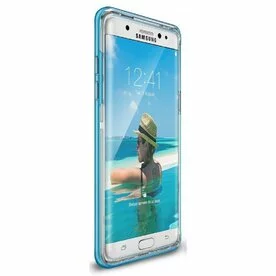 Husa Samsung Galaxy Note 7 Fan Edition Ringke FRAME OCEAN BLUE + BONUS folie protectie display Ringke
