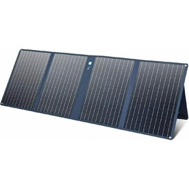 Incarcator solar pliabil Anker 625, 100W, Suport Ajustabil, USB-C, USB-A, compatibil cu PowerHouse