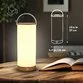 Lampa de veghe LED portabila TaoTronics DL071 Wood Grain - 11