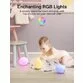 Lampa de veghe Smart VAVA CL009 LED, Control Touch, RGB, 8 culori, Alb - 8