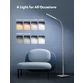 Lampadar LED TaoTronics TT-DL072, 10W, 450 lumeni, dimabil, brat flexibil, 176 cm, Alb - 10
