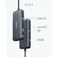 Adaptor Anker USB-C 5-in-1, 4K HDMI, 2xUSB-A, microSD, SD Card Reader, Negru - 9