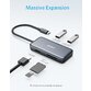 Adaptor Anker USB-C 5-in-1, 4K HDMI, 2xUSB-A, microSD, SD Card Reader, Negru - 17