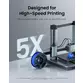 Set de 2x Filament AnkerMake PLA+ pentru imprimanta AnkerMake 3D, 2 kg, proiectat pentru imprimare de mare viteza - 3