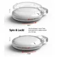 Set de 4 Huse Breloc Ringke Slim pentru Apple Airtag, MultiColor - 4