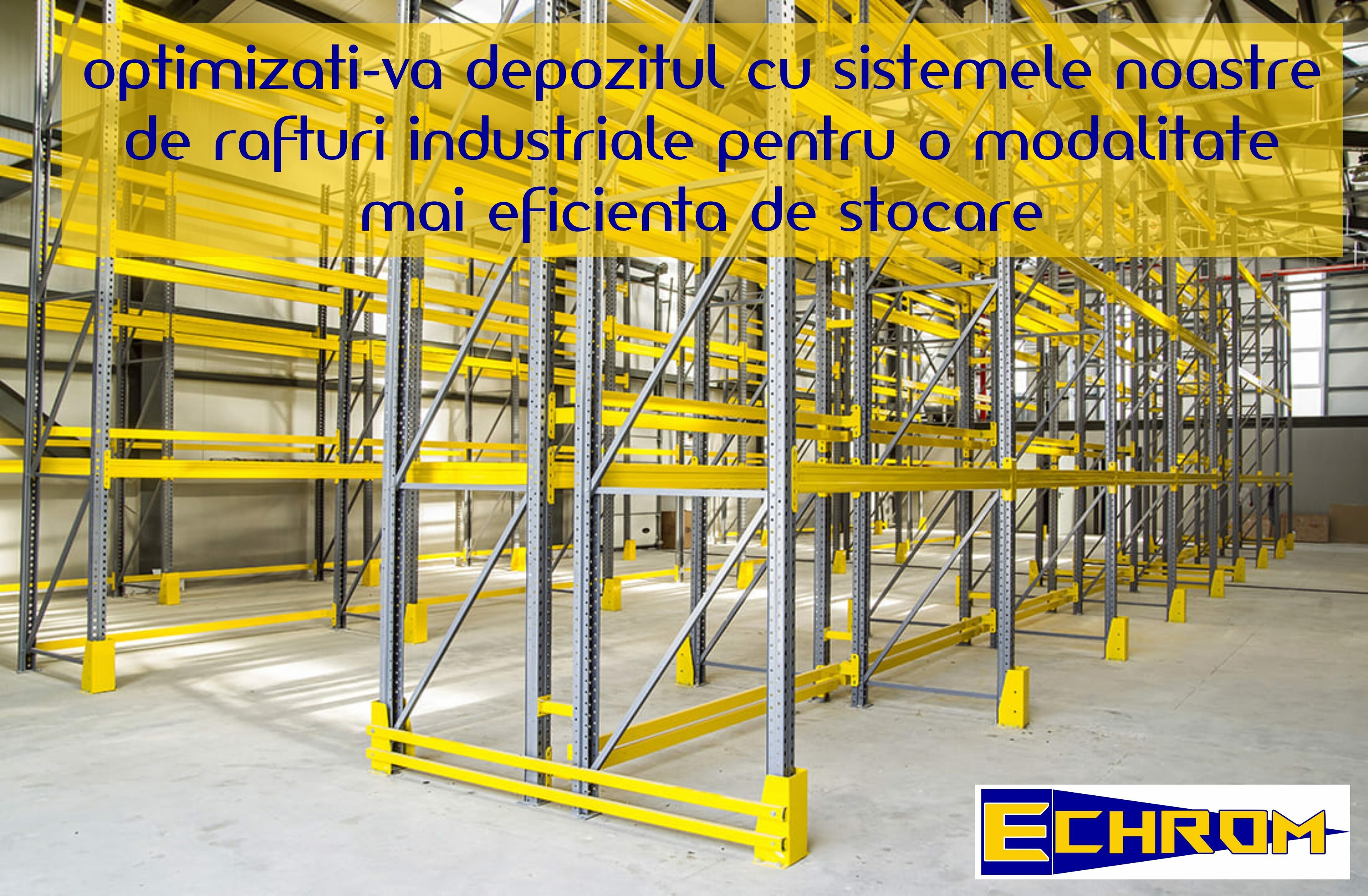 rafturi depozitare pentru paleti