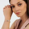 сребърен талисман със Сърца и знака на Безкрайността picture - 2