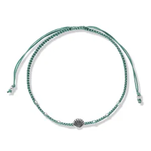 Гривна с връвчица Green Shell