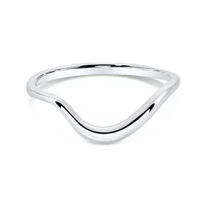 Класически сребърен пръстен Simplicity