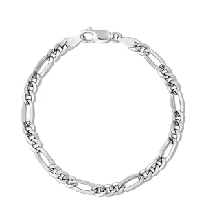 Куха сребърна гривна Figaro