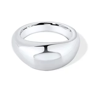 Прост сребърен пръстен