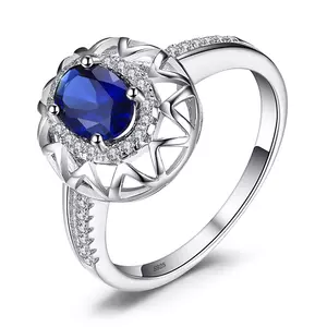 Сребърeн пръстен  Amazing Sapphire