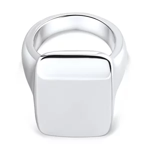 Сребърен пръстен Bold Rectangle