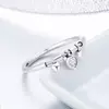 сребърен пръстен Glittering Hearts picture - 4