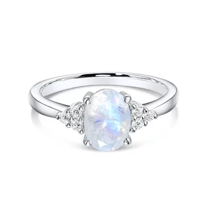 Сребърен пръстен Silver Moonstone Treasure