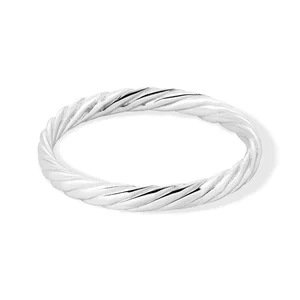 Сребърен пръстен Twisted Rope