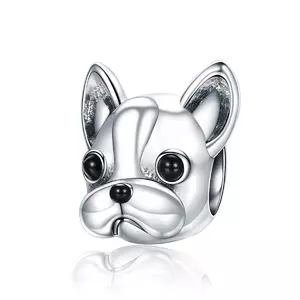 сребърен талисман French Bulldog