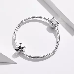 сребърен талисман In Love with Letter Y