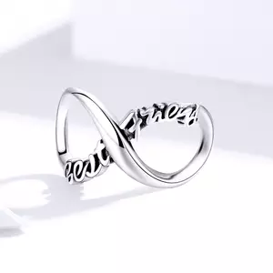 сребърен талисман Infinite Friendship