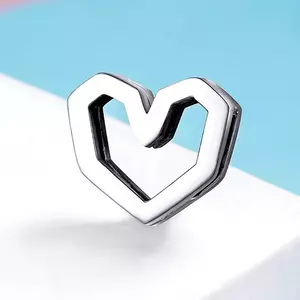 сребърен талисман Metropolitan Silver Heart Bead