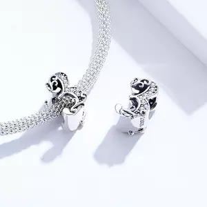 сребърен талисман Number 3