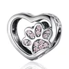 сребърен талисман Pinky Paw picture - 1